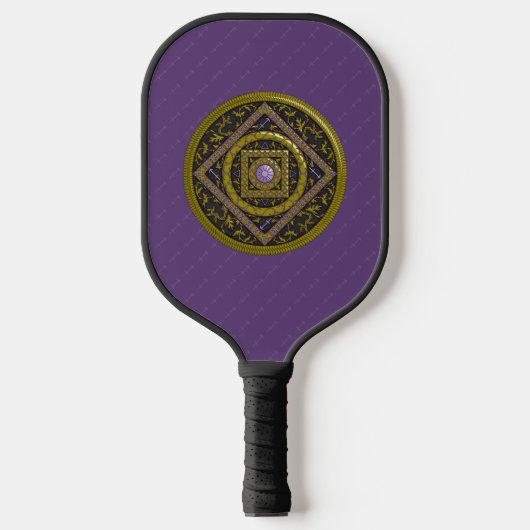 Schützus Mandala Pickleball Schläger (Vorderseite)