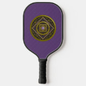 Schützus Mandala Pickleball Schläger (Rückseite)
