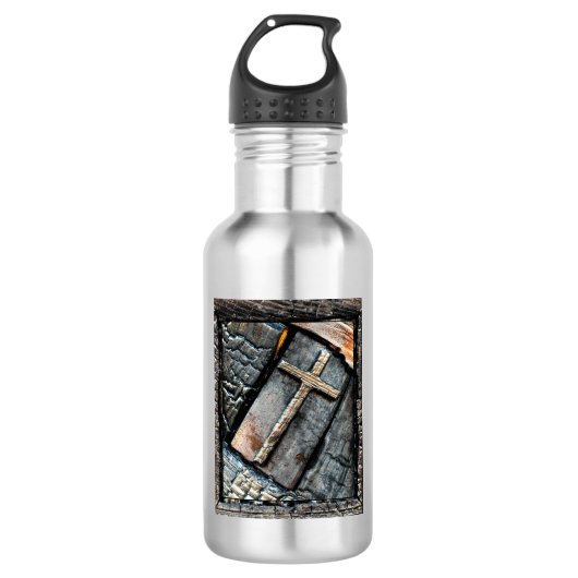 Schutzwasserflasche Edelstahlflasche (Vorderseite)