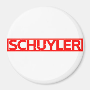 Schuyler Briefmarke Magnet