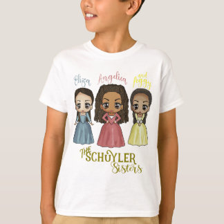 Schuyler Sisters - Kawaii Art von Mary Layton T-Shirt