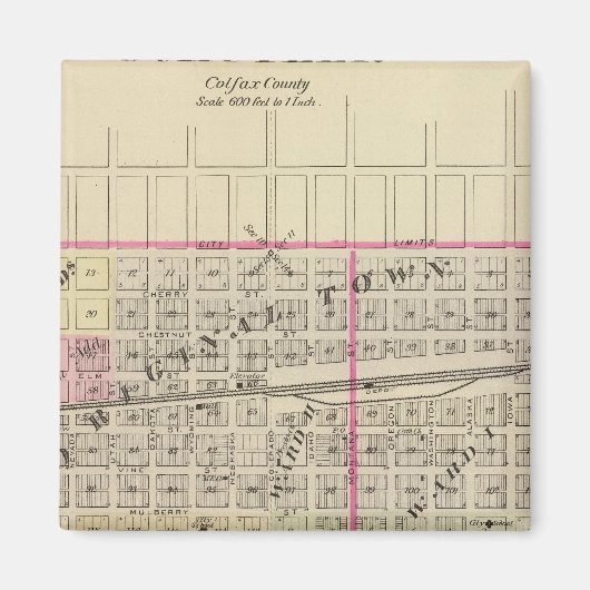 Schuyler und Leigh, Nebraska Magnet (Vorne)