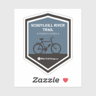 Schuylkill Fluss-Spur Aufkleber