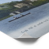 Schuylkill-Kanal-Schleuse 57 Parker Ford PA Poster (Ecke)