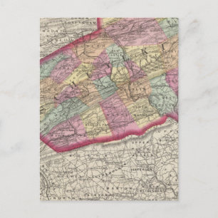 Schuylkill Landkreis Postkarte