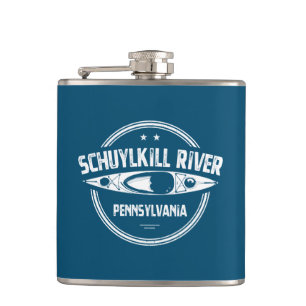 Schuylkill River, Pennsylvania Flachmann