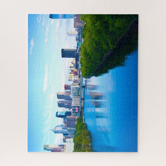 Schuylkill River Philadelphia. Puzzle (Vertikal)