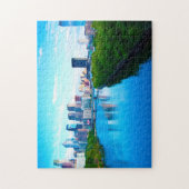 Schuylkill River Philadelphia. Puzzle (Vertikal)