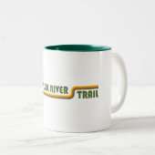 Schuylkill River Trail Zweifarbige Tasse (VorderseiteRechts)