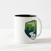 Schuylkill River Trail Zweifarbige Tasse (VorderseiteRechts)