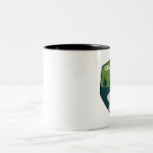 Schuylkill River Trail Zweifarbige Tasse (Mittel)