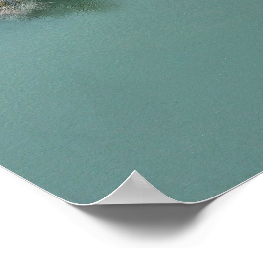 Schuylkill River Trees Sanatoga Poster (Ecke)