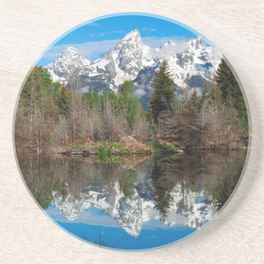Schwabacher Landing, Grand Teton Getränkeuntersetzer (Vorne)