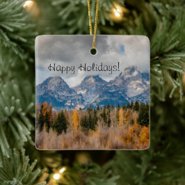 Schwabacher Landing Grand Teton Nationalpark Keramikornament