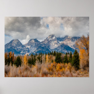Schwabacher Landing Grand Teton Nationalpark Poster