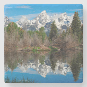 Schwabacher Landing, Grand Teton Steinuntersetzer