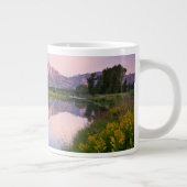 Schwabacher Landing Sunrise Jumbo-Tasse (Rechts)