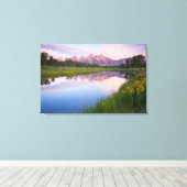 Schwabacher Landing Sunrise Leinwanddruck (Insitu (Holzboden))