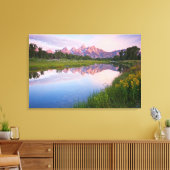 Schwabacher Landing Sunrise Leinwanddruck (Insitu (Wohnzimmer))