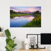 Schwabacher Landing Sunrise Poster (Heimbüro)
