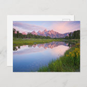 Schwabacher Landing Sunrise Postkarte (Vorne/Hinten)