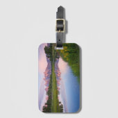 Schwabacher Landungs-Sonnenaufgang Gepäckanhänger (Vorderseite Vertikal)