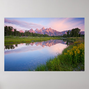 Schwabacher Landungs-Sonnenaufgang Poster