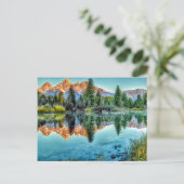 Schwabacher's Landing and Beaver Pond Postkarte (Stehend Vorderseite)