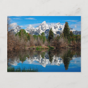 Schwabacher's Landing, Grand Teton Postkarte