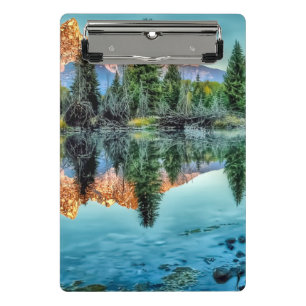 Schwabachers Landung und Biber-Teich Mini Klemmbrett