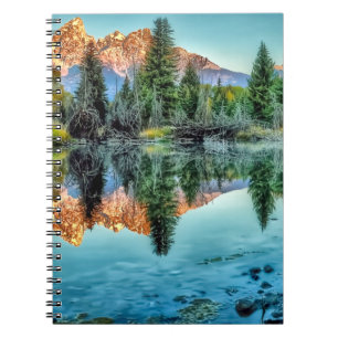 Schwabachers Landung und Biber-Teich Notizblock