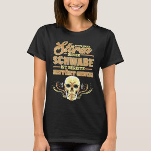 Schwabe für den schwäbischen Slogan Schwob 1 T-Shirt