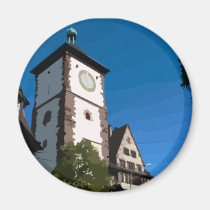 Schwabentor Freiburg Magnet