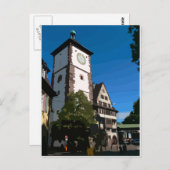 Schwabentor Freiburg Postkarte (Vorne/Hinten)