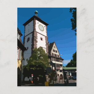 Schwabentor Freiburg Postkarte