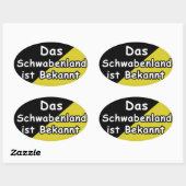 Schwäbisch sind bekannte Sticker (Blatt)