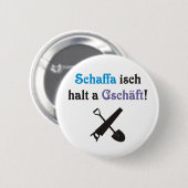 Schwäbische Arbeitsauffassung Button (Vorne & Hinten)