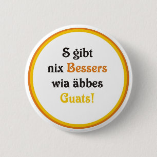 Schwäbische Genügsamkeit Button