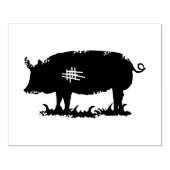 schwach gummistempel (Prägung)