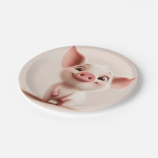 schwach pappteller (Schrägansicht)