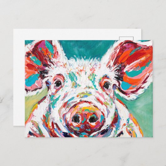 schwach postkarte (Vorne/Hinten)