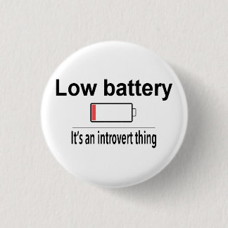 Schwache Batterie Button