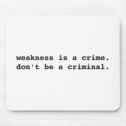 Schwäche Mousepad (Vorne)