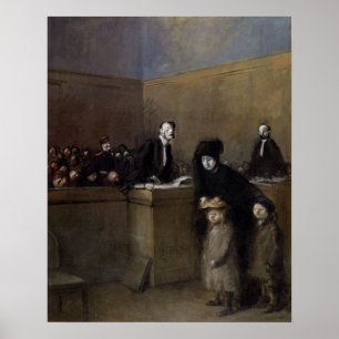 Schwache und Unterdrückte, c.1910 Poster