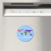 schwache Welt Magnet (In Situ (Geschirrspüler))