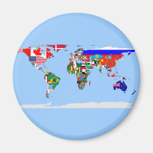schwache Welt Magnet