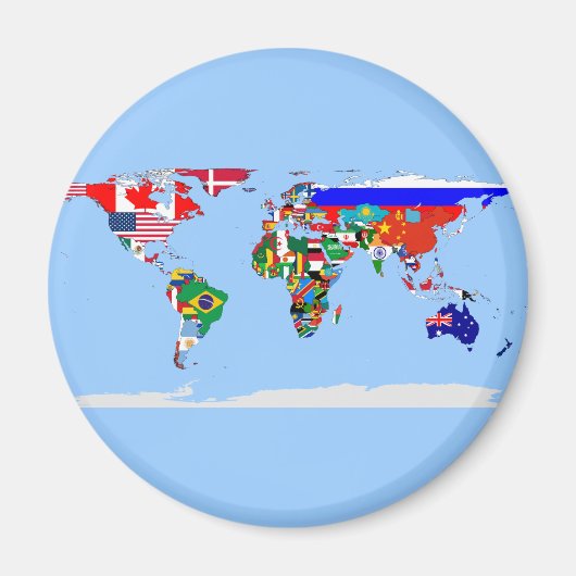 schwache Welt Magnet (Vorne)