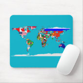 schwache Welt Mousepad (Mit Mouse)