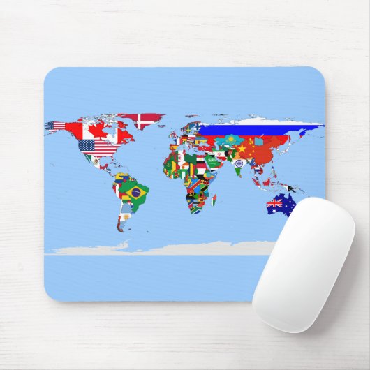 schwache Welt Mousepad (Mit Mouse)