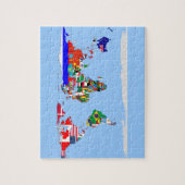 schwache Welt Puzzle (Vertikal)